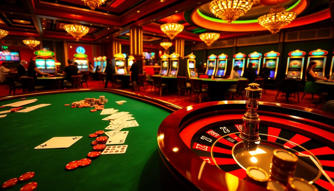 Experience the thrill of online gambling at http://new88siam.com/ with vibrant casino games, including roulette and poker.